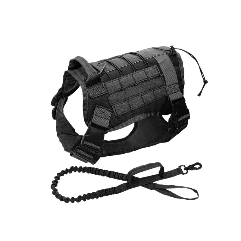 Premium Camouflage Tactical Dog Vest | Outdoor Training & Field Harness