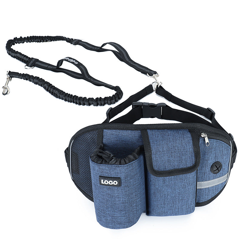 Ultimate Hands-Free Dog Leash & Waist Pack | Bungee Running Belt