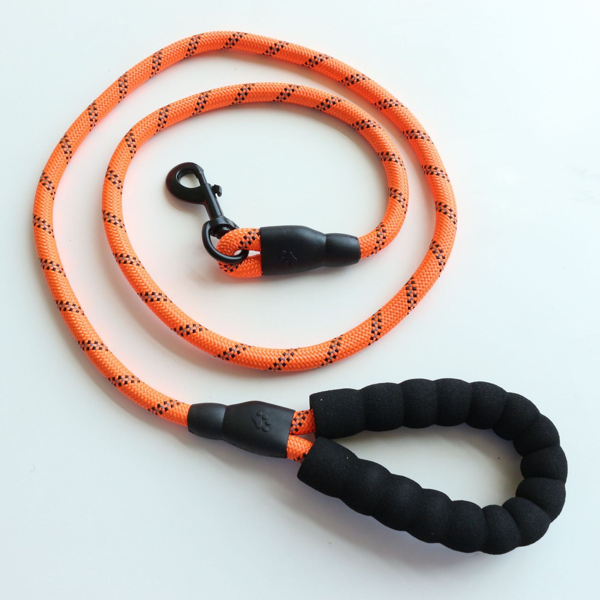 Premium Reflective Dog Leash | Heavy-Duty Climbing Rope with Padded Handle