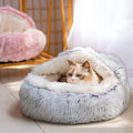Semi-Enclosed Shell Pet Nest | Four Seasons Calming Cat & Dog Cave