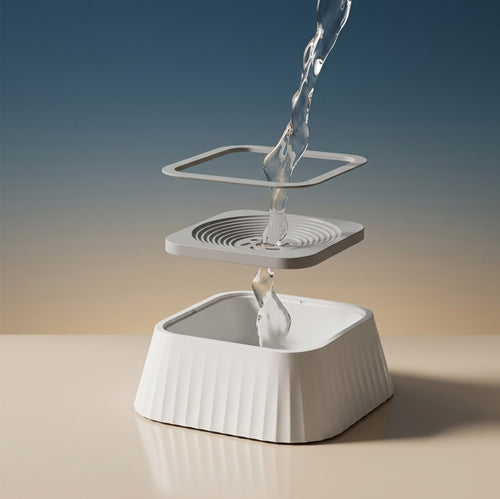 Anti-Spill Floating Pet Water Bowl | Zero-Splash Dog & Cat Drinker