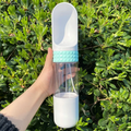 Portable Pet Water Bottle 2-in-1 Dispenser | Leak-Proof Dog Travel Bowl